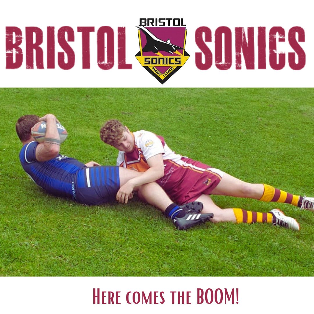 What a brilliant moment to see the Sonics on the field again this afternoon for the first time in a while. Thanks to <a href="/BathRugbyLeague/">Bath Gladiators Rugby League</a> for hosting. 

Look out for more announcements in the coming weeks.
#herecomestheboom
#rugbyleague
#bristoloriginal