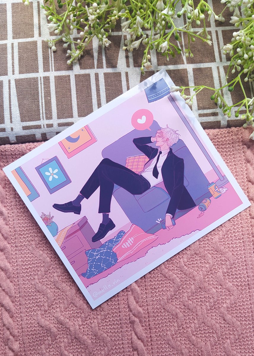 mello_rin_'s tweet photo. Henlo I'm Mello and I draw cute floofs and pretty boys. You can find my stickers, charms and prints on https://t.co/rMX2lMClaj 😊💖

#artOFFinstagram https://t.co/r5qq5424ku