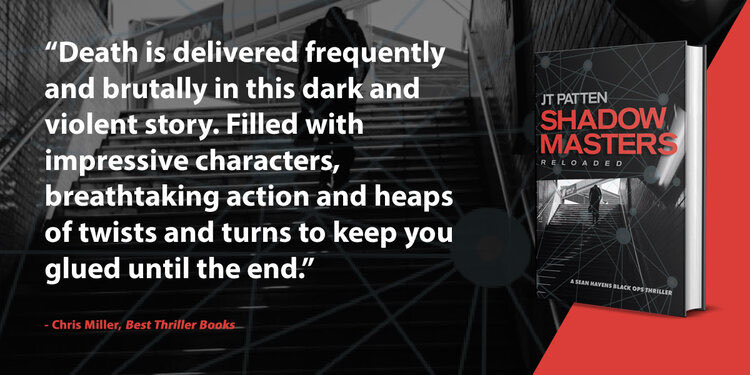 MllrChris's tweet photo. Happy Pub Day to @JTPattenBooks as #July4th couldn’t be more patriotic without #ShadowMasters and #SeanHavens! Congrats buddy! Check out my review @BestThrillBooks https://t.co/P3QFeFPyyD