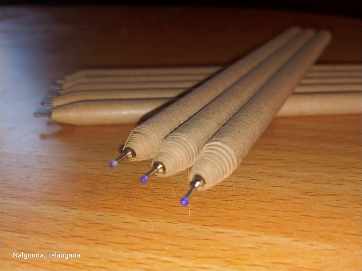 greencomrades's tweet photo. Adopt #PaperPens and #PaperPencil in your daily uses and #SaveTrees, avoid the uses of #Plastic.Use @Greenwaveses Paper Pens &amp; Pencils and join the initiative of converting #waste into #wealth.@HiHyderabad @GVMC_OFFICIAL @goa @kerala
@swachhbharat @moefcc @india3rforum @GvmcS https://t.co/KMLdSlF4Mb