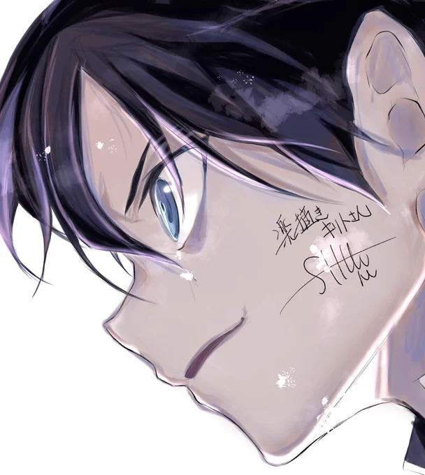 厚塗り模写の楽描きキリトさん格好良くね? 