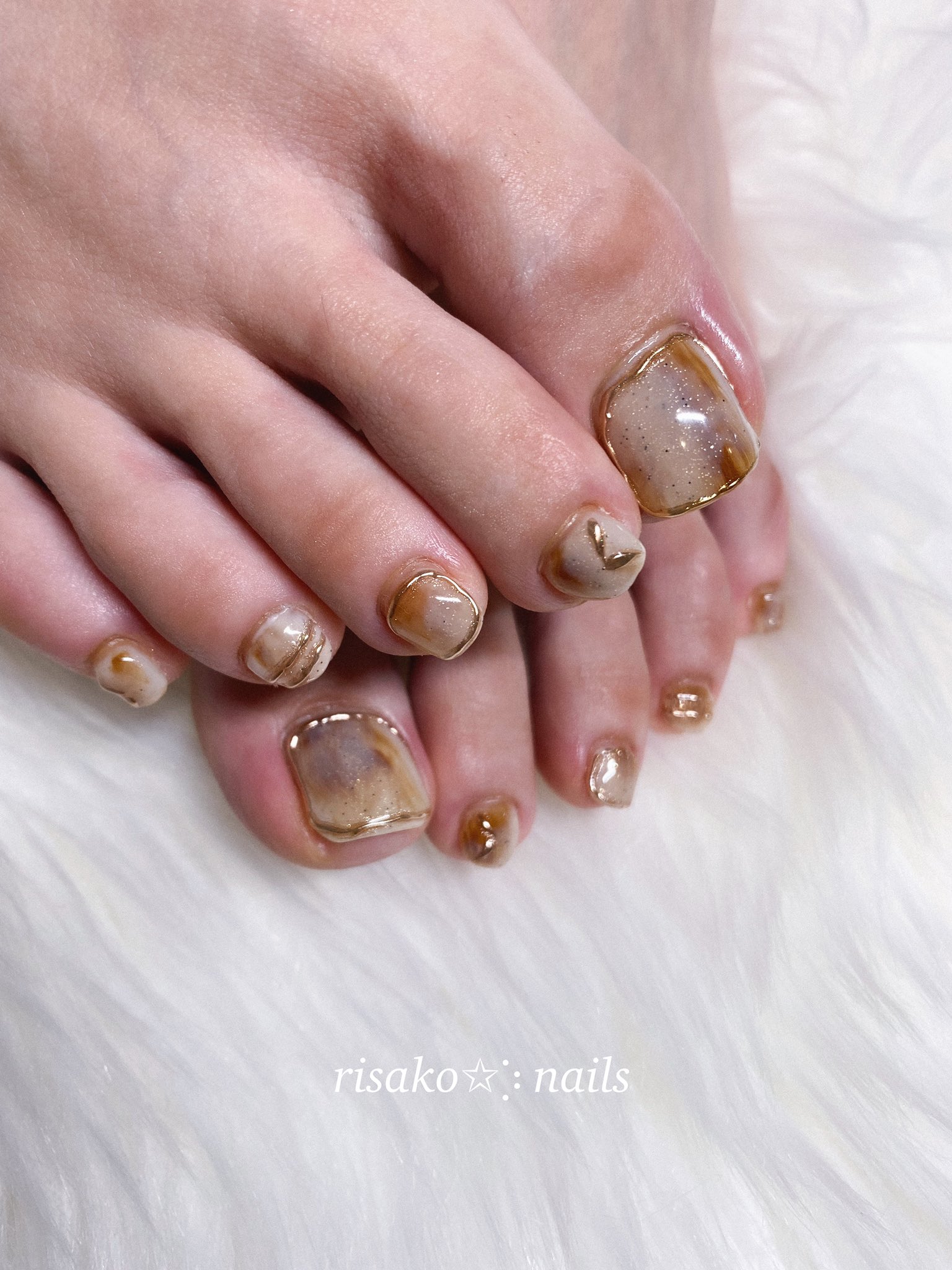 爪屋 りさこ Foot Nail 沖縄ネイル 那覇ネイル ネイルアーティスト T Co Fubgng2hb5 Twitter