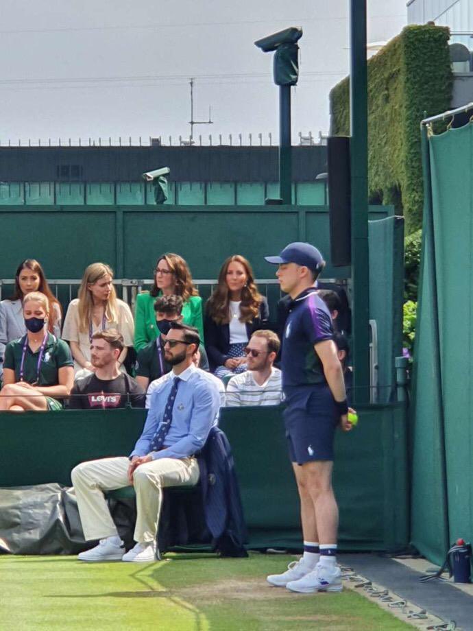 Today is the turn of <a href="/WCGSSport/">WCGS Sports News</a> ball boy H Cummins to feature <a href="/Wimbledon/">Wimbledon</a> where <a href="/KensingtonRoyal/">The Prince and Princess of Wales</a> and Tim Henman popped along to watch #Wimbledon #bbctennis