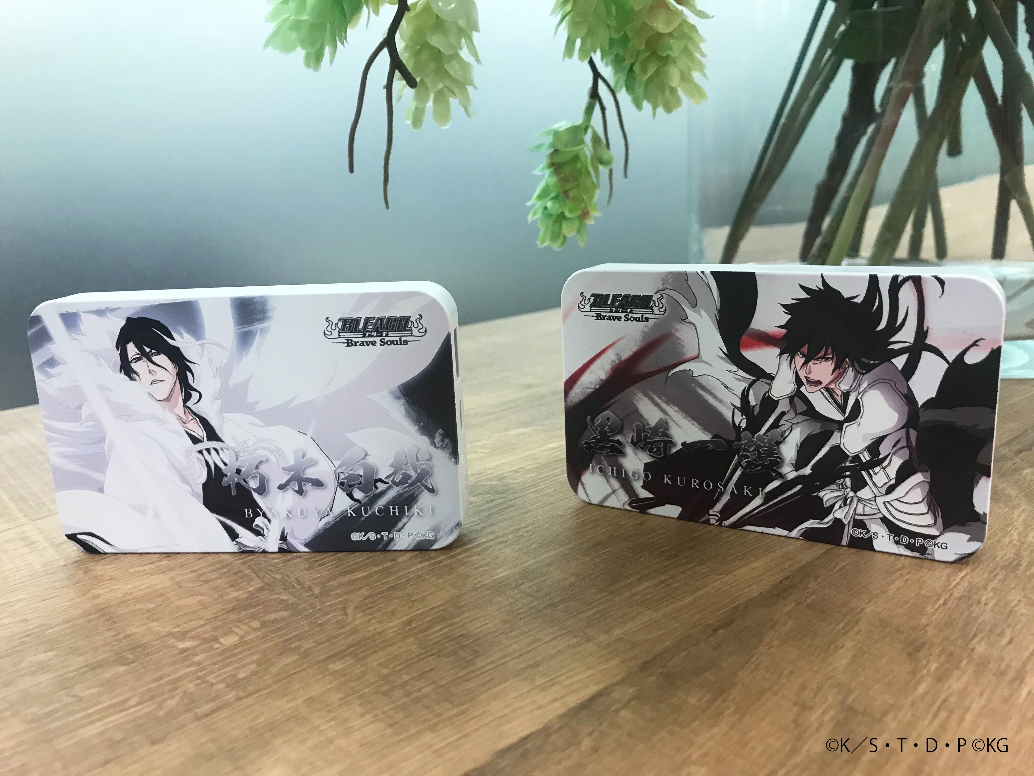 BLEACH Brave Souls Museum モバイルバッテリー 朽木白哉 BLEACH Brave Souls Museum モバイルバッテリー 朽木白哉 BLEACH