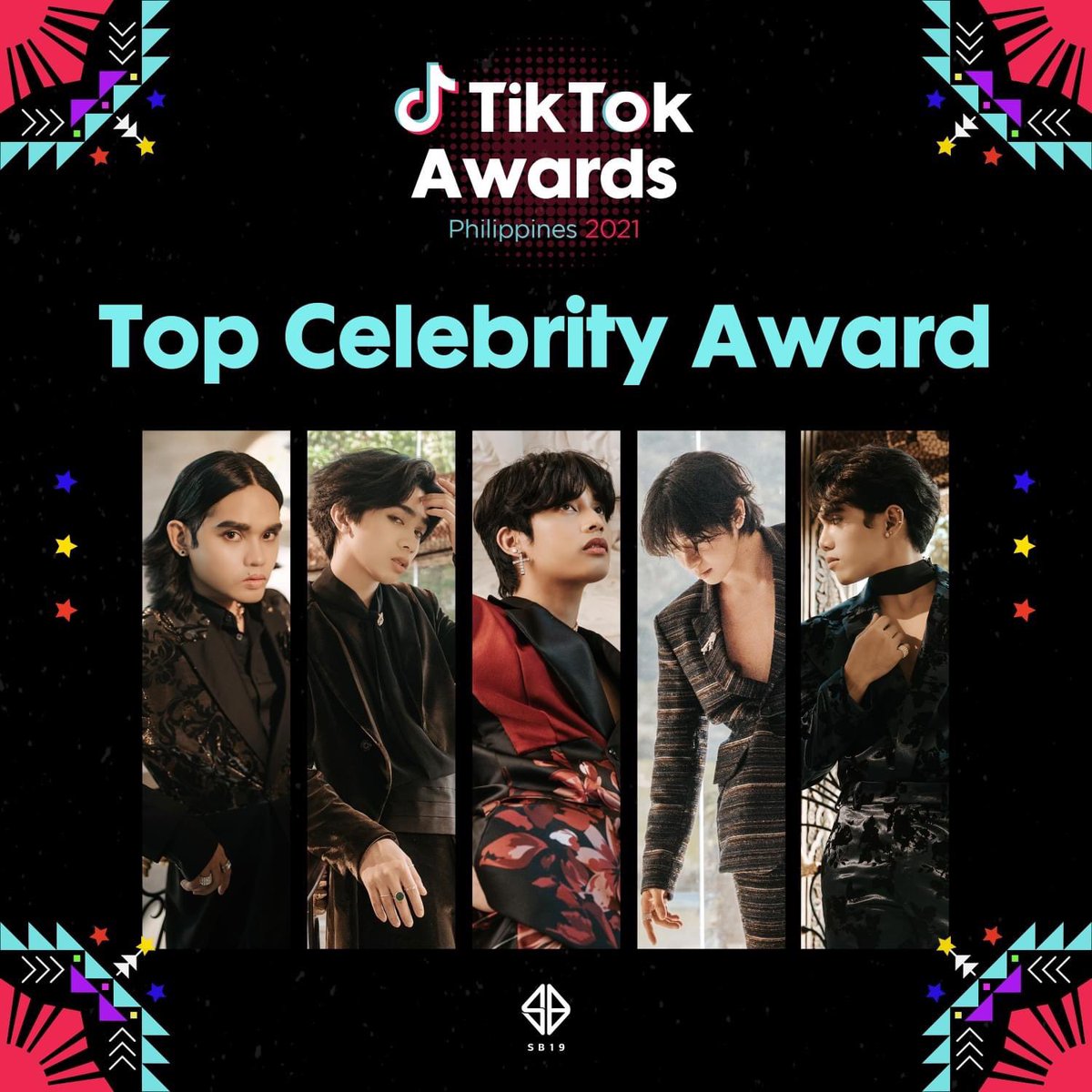 sonymusicph's tweet photo. Congratulations to our very own @SB19Official for nabbing the #TikTokAwardsPH Top Celebrity Award 🏆

Your Sony Music fam is proud of you! 💙💙💙💙💙

#SB19TikTokTopCelebrity #SB19atTikTokAwardsPH https://t.co/phJotT64yq