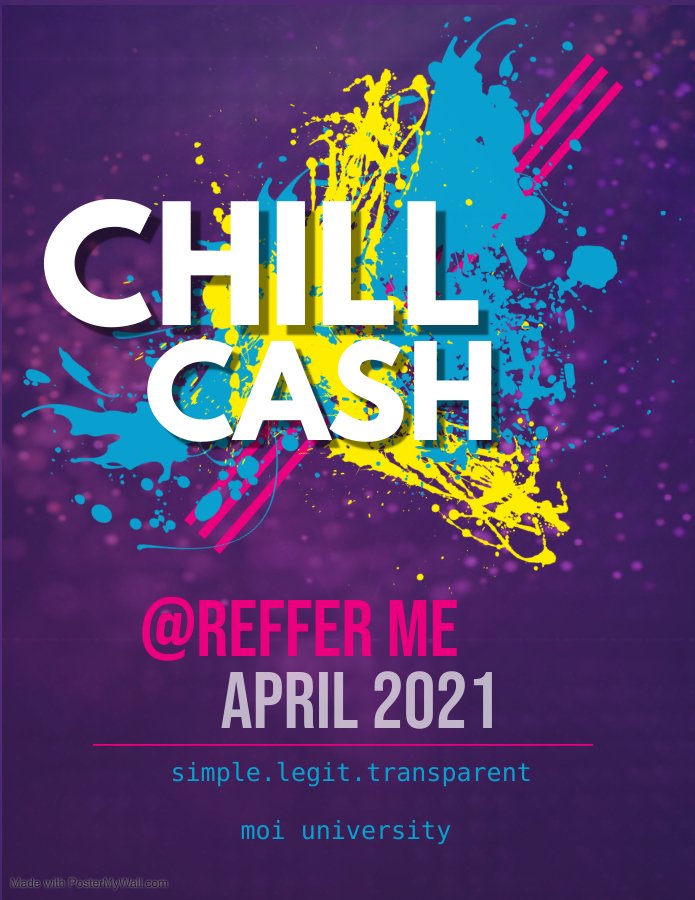 ChillCash1's tweet photo. Also you can join our what's app group at https://t.co/SVH6ZXppDL to get connected
@cash_chill
#reffer_me_dont_miss
https://t.co/Ijf6kQ87t2
#ReggaeSplash #MashemejiDerby #AustriaGP #CorruptionKillsBusinesses #Ruto #FKFCupFinals #O_God https://t.co/Sb0XxDF3Ya
