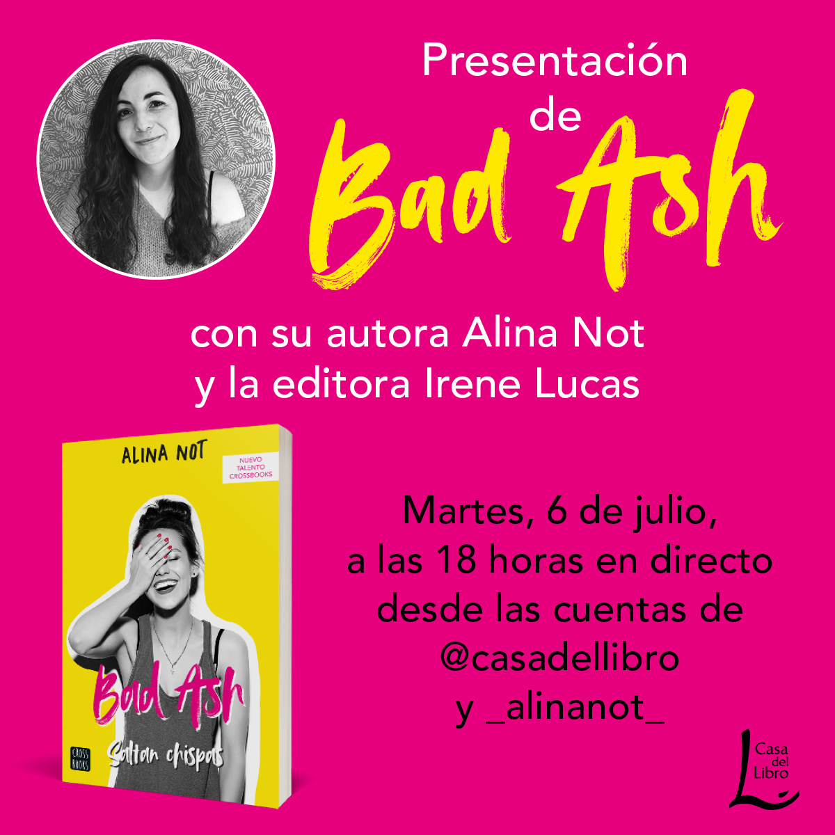 Bad Ash. Saltan Chispas, de Alina Not