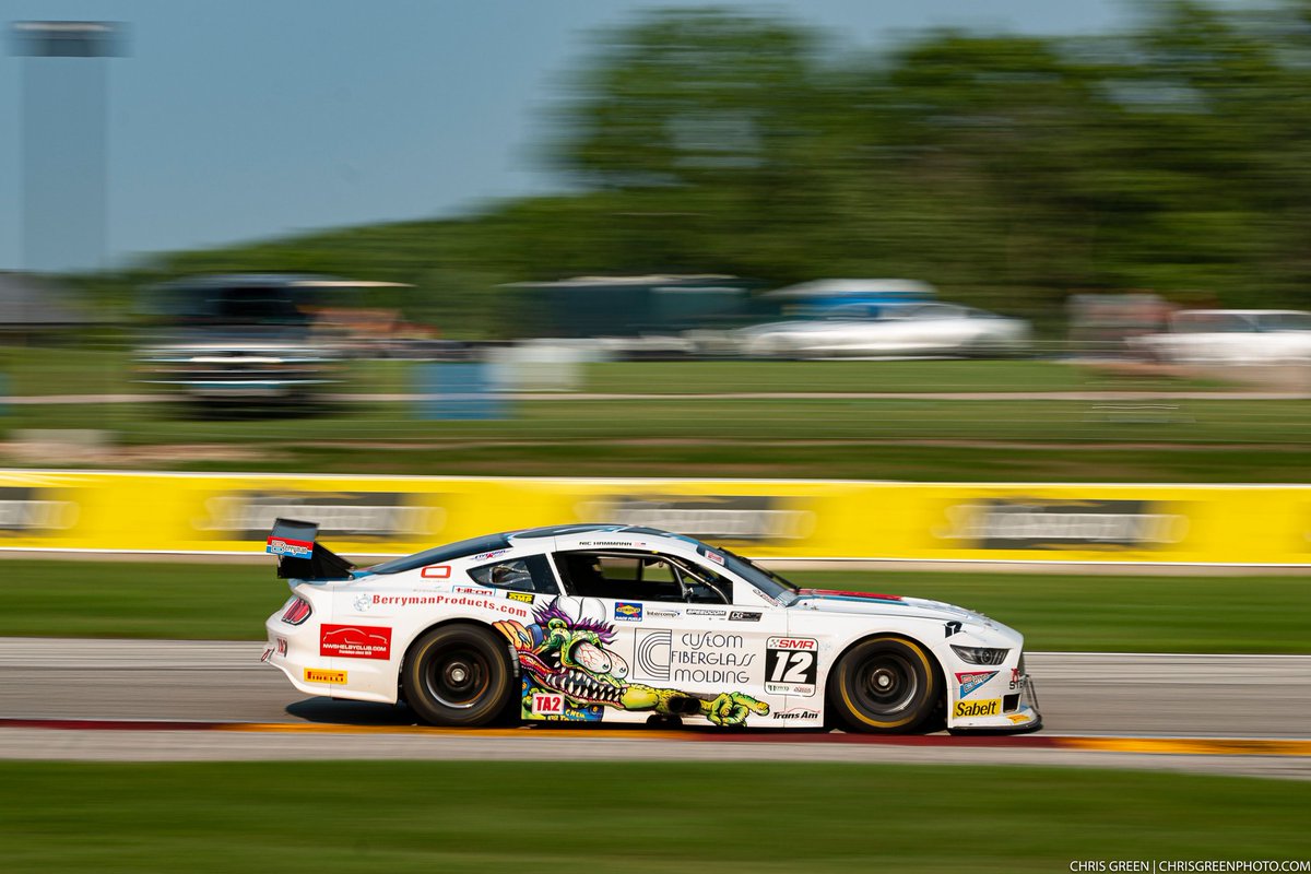 nic_hammann's tweet photo. P7 in the @GoTransAm TA2 race at @roadamerica! Big thank you to all the #smr team for all their hardwork and help all weekend long! Thank you to #customfiberglassmolding and #nwshelbyclub for supporting this adventure! Living the dream one corner at a time! 😁👍🏻👍🏻 https://t.co/haVczyLOAO