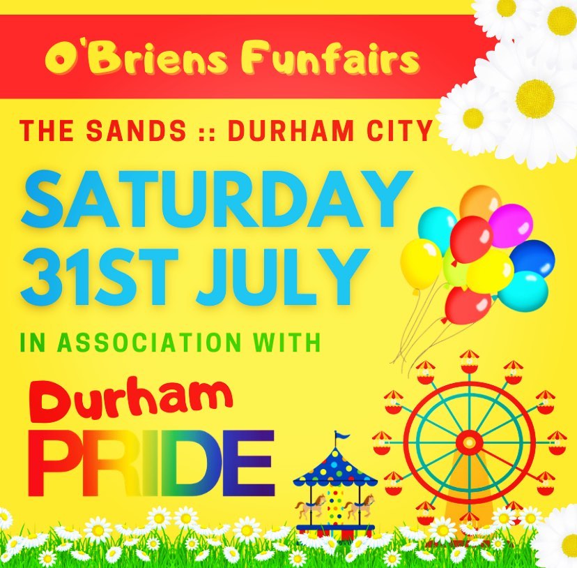 Durham_Pride's tweet photo. We are so excited to be planning for Durham Pride 2021 on the Sands Field in Durham City - this one feels so special after the year we've all had! Covid-19 safety measures will still be in place &amp; its TICKETS ONLY. Amazingly last few VIP tickets left before sell out - Please RT https://t.co/vnIH5UNwZ6