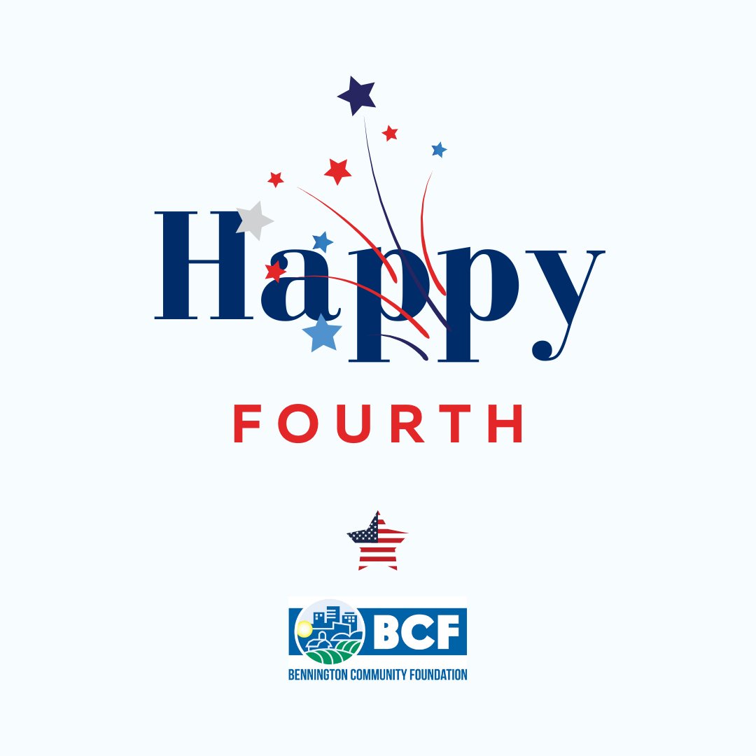 benncommfound's tweet photo. Wishing our community a very Happy Independence Day! https://t.co/w5kvQpdmZg