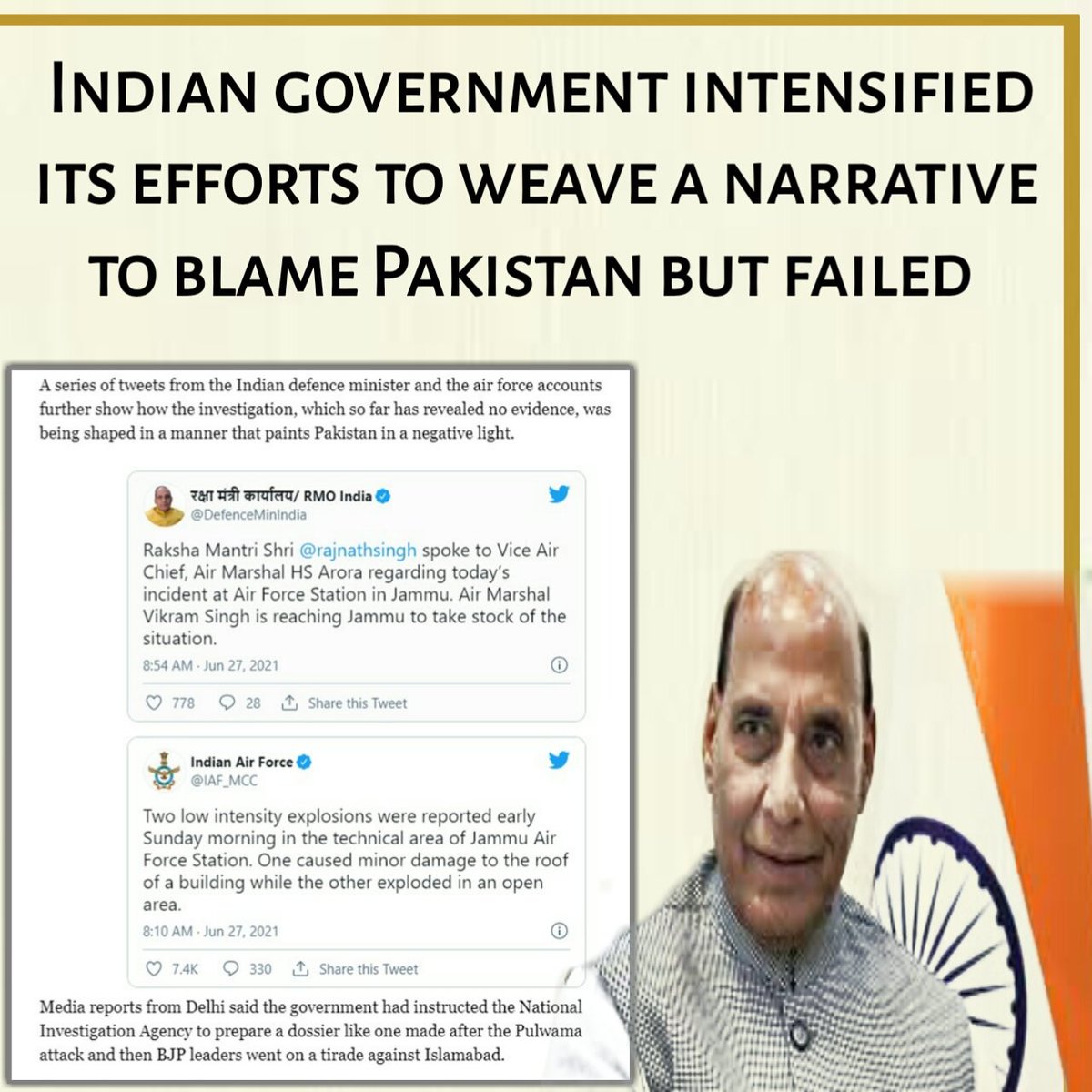 H83razi's tweet image. #DelhiDroneDramaDebunked
India is a non serious state in the world.
#Indiaisaterroristcountry