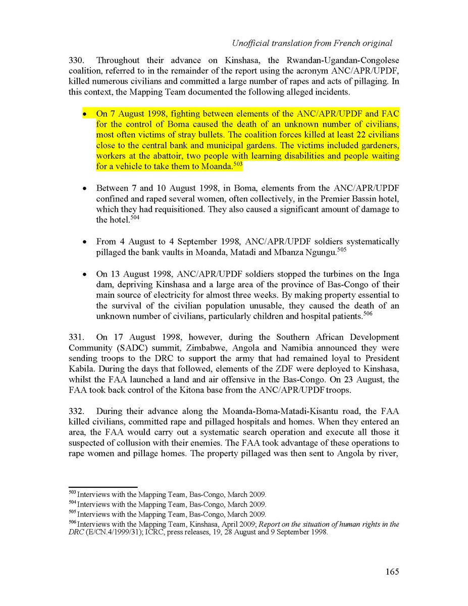 UN Mapping Report tweet media