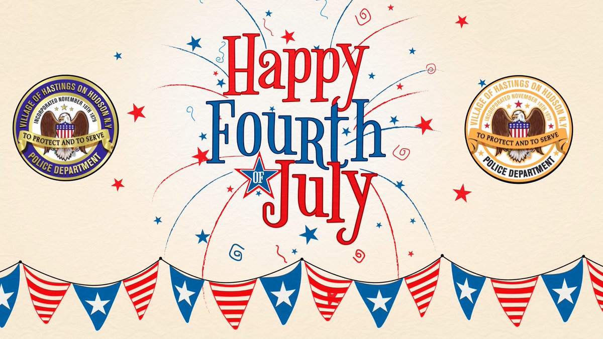 We would like to wish everyone a Happy and SAFE July 4th!