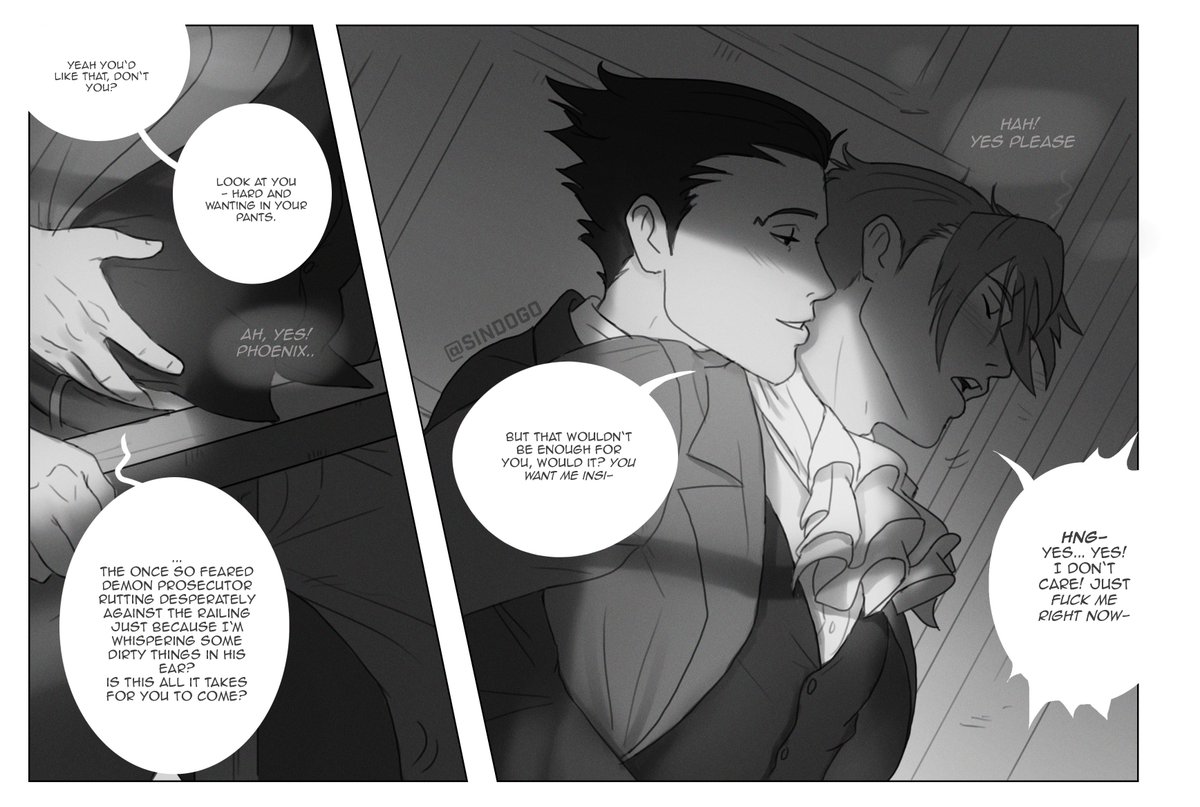_sindogo's tweet photo. [NSFW] NM Week | 04 Still got it

as in: dirty talking so the other gets a boner :3cc

#nmnsfwweek21 #nsfwart https://t.co/UKgkykgdYl