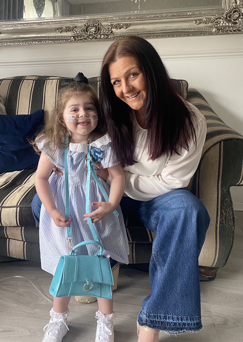 Happy 5th Birthday to my gorgeous granddaughter,she’s been through so much and still looks a million dollars ❤️❤️