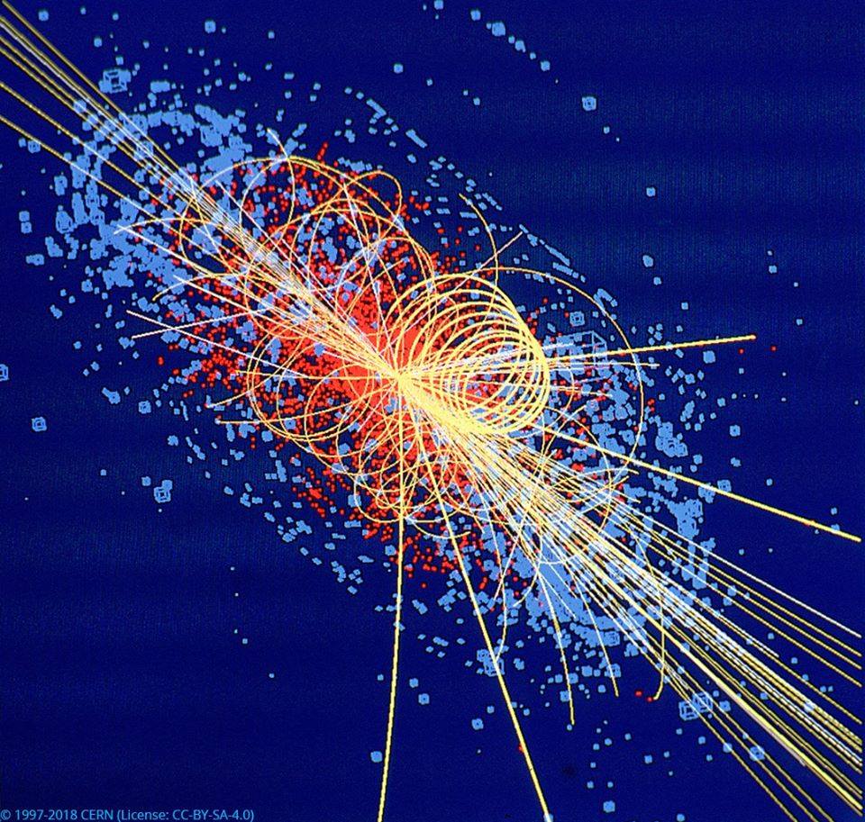 NobelPrize's tweet photo. #OTD in 2012, physicists at @CERN discovered the Higgs particle, confirming the theory of how particles acquire mass. François Englert and Peter Higgs had independently postulated the existence of the Higgs in the 1960s. Its discovery led to a Nobel Prize for them both in 2013. https://t.co/fNaKXHCM7b