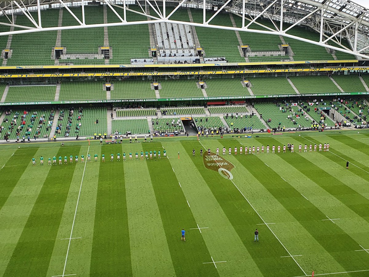 Great to be back watching live rugby 
@AVIVAStadium 
@irfu
@ohagan_niall
#irelandvjapan