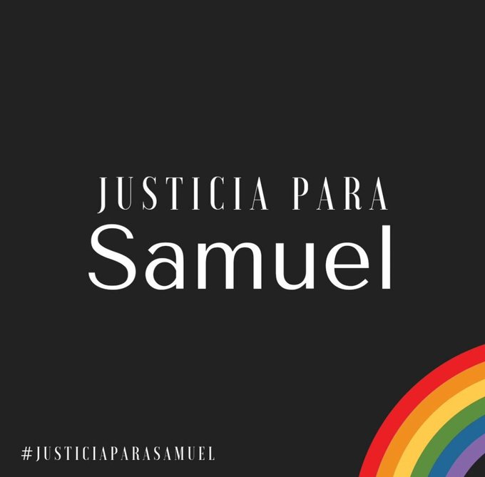 rosacursach's tweet photo. Tota la repulsa per l'assassinat de Samuel, un jove de 24 anys que fou brutalment golpetjat a A Coruña, una abraçada a la família. Ens sumam a les persones i col·lectius que reclamen una investigació a fons com a possible crim homòfob.
#justiciaparasamuel #StopLGTBIfobia https://t.co/Y54Q8gzQ5n