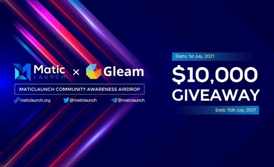 RechardJohn5's tweet photo. 🔥 MaticLaunch (MTCL) 💰 10000$ AIRDROP

For 750 random people 

https://t.co/RZa2PgYttx https://t.co/F9iv6rNAk6