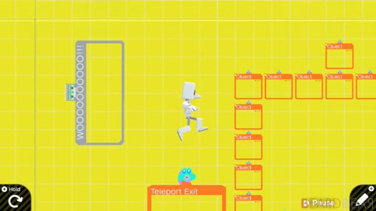 GameBuilderCode's tweet image. &quot;Giulytsme&quot; made, well, Game Builder Garage inside Game Builder Garage. Turning the editor into a fun puzzle platformer!

[Code: G-000-X21-CND]