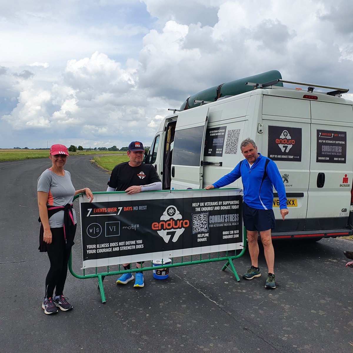 TheeEnduro7's tweet image. Sip is of run/walk around Dishforth Airfield, we are all with you Sip, the last one today almost at the finish line Thanks to @Motif8ltd for coming to help him oas the finsh line @opalaccess @Giraffe_UK @FansMuseum @The_GAS_Group @Foundation_GFC @bbcyork @6RegtRLC
