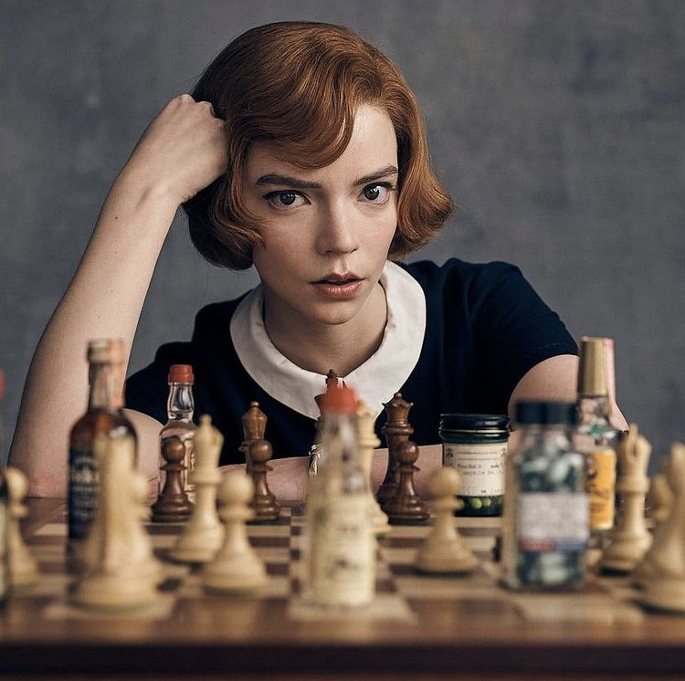 mlatimerridley's tweet photo. Listen to our new podcast episode "The Queen's Gambit" at  https://t.co/dPKbq4nuXH 
#TheQueensGambit #podcast #ChessDrama #Chess #anylataylorjoy #netflix #netflixdrama https://t.co/N4icUrvc0m