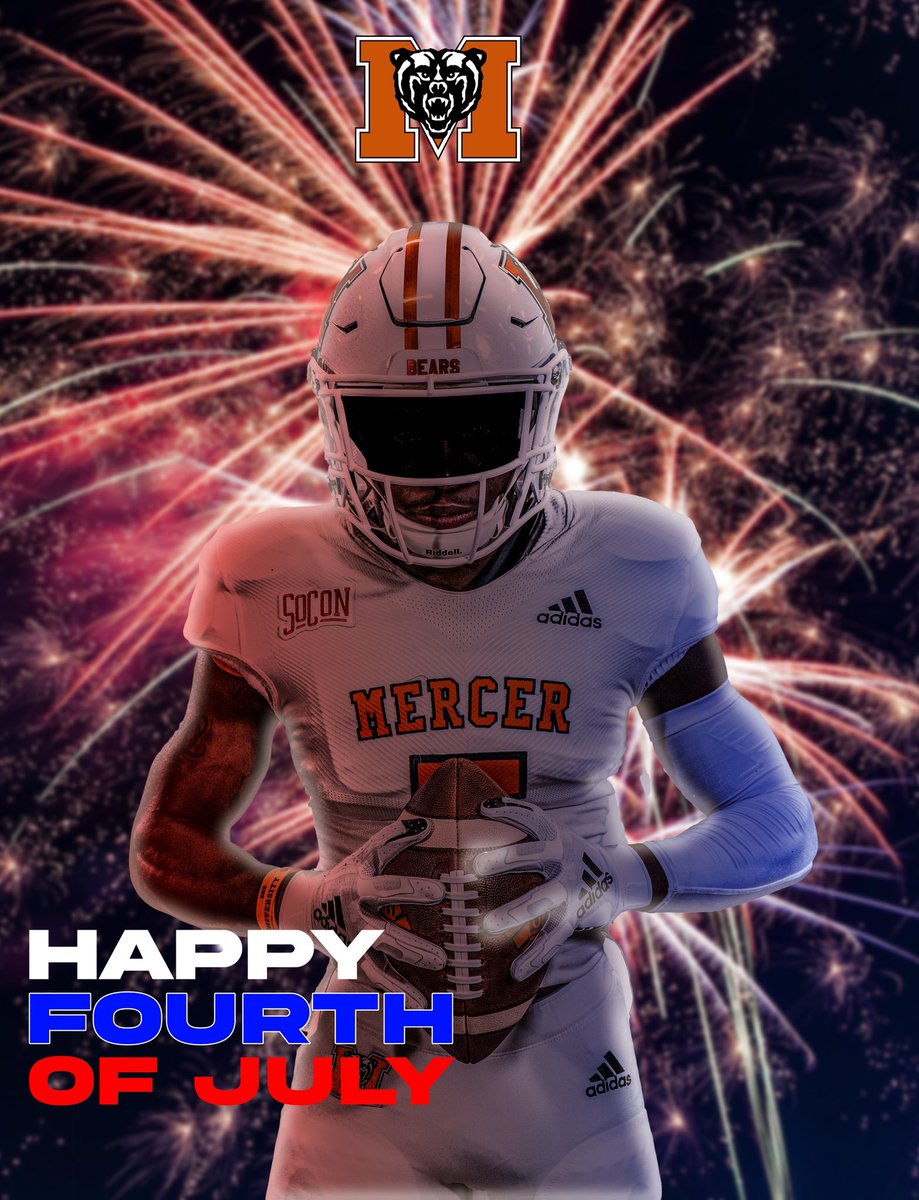 Happy 4th of July from Mercer Football! 

#RaiseTheBar | #RoarTogether