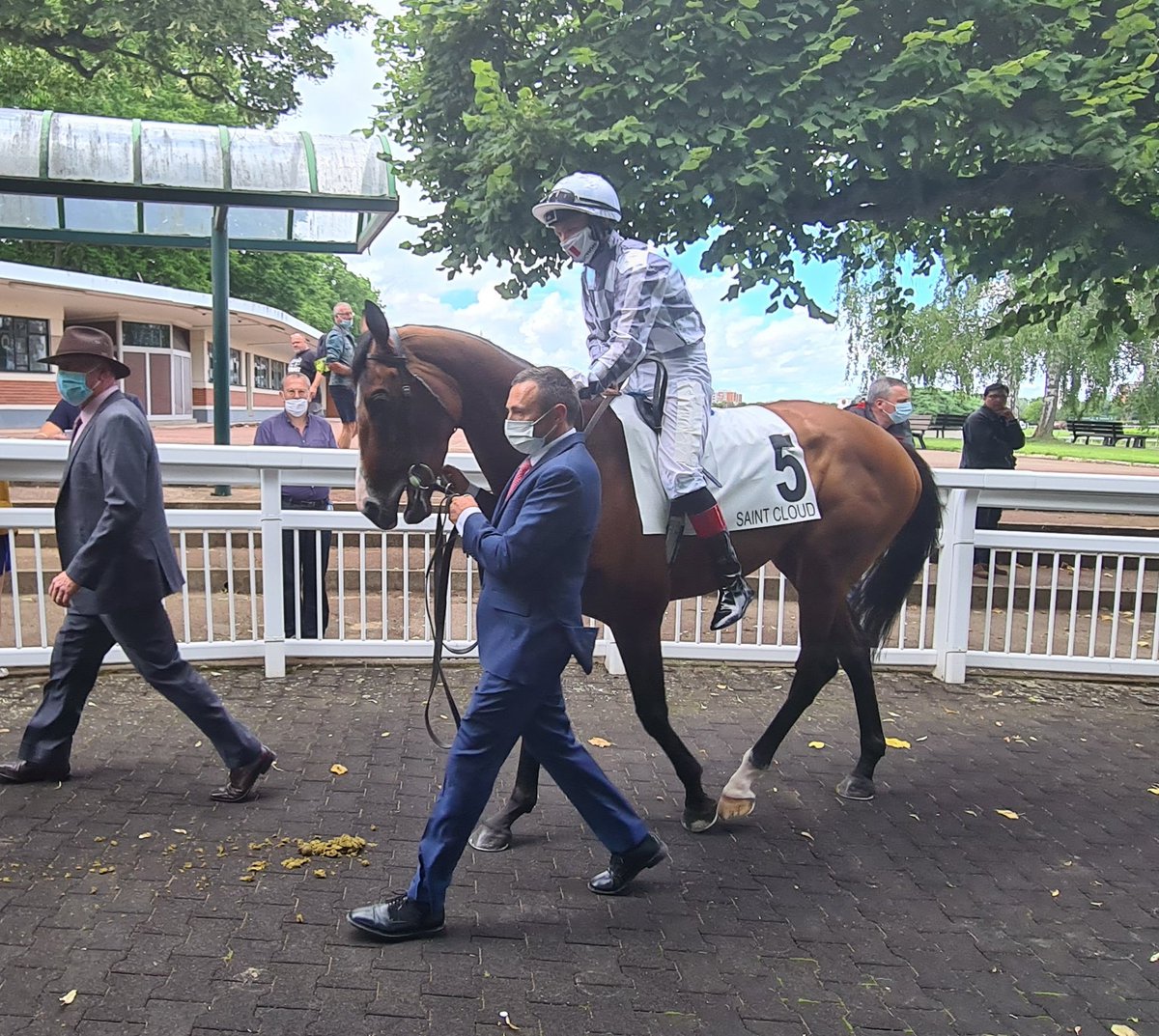 seenthestars's tweet photo. Grand Prix de Saint-Cloud #BaronSamedi #Broome #Ebaiyra #InSwoop @RacingPost https://t.co/9w2idxa0Af