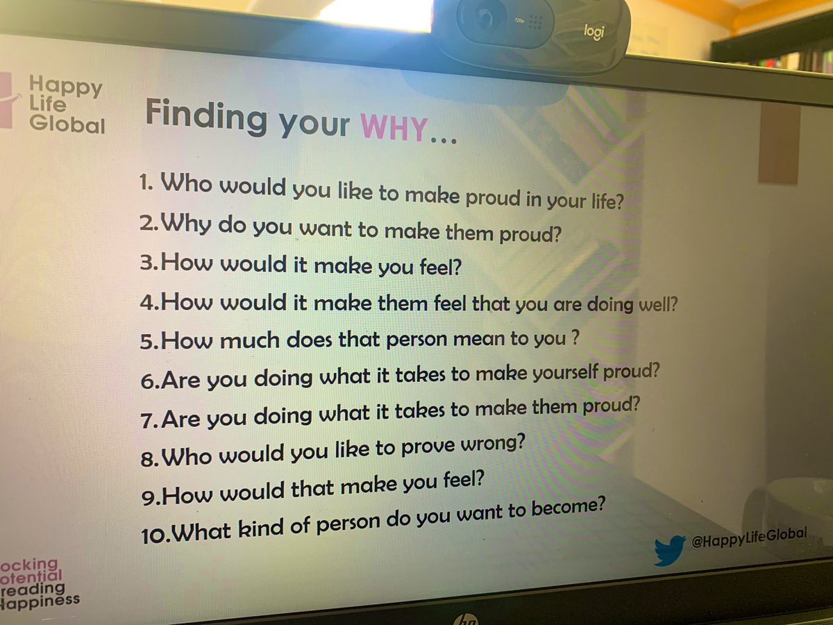 Running a workshop for Yr 10 called

Hello Motivation - How to find your inner drive for Success in Yr11 

Here are 10 questions you can use with  any set of students to help them find their INTRINSIC MOTIVATION 

#HelloMotivationWorkshop #VirtualWorkshop