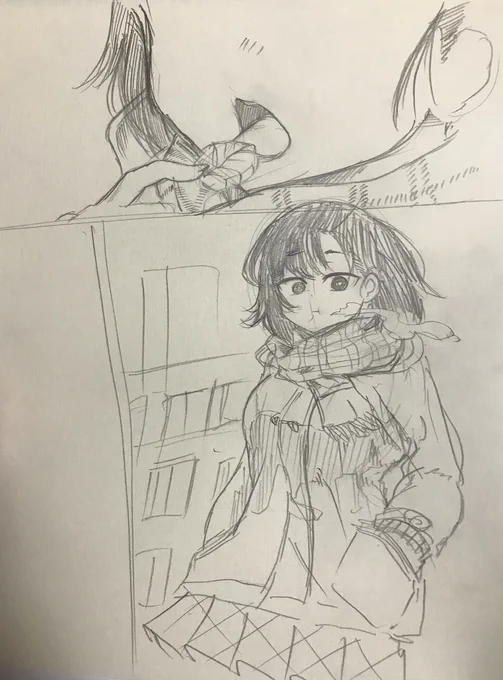 クロッキーっていうか模写っていうか。 