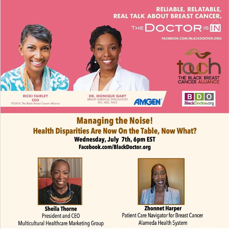 #FourthofJuly #IndependenceDay episode of The Doctor Is In #blackbreastcancermatters #freedom @DrMoniqueGary @blackdoctor_org @RickiDOVE #healthdisparities