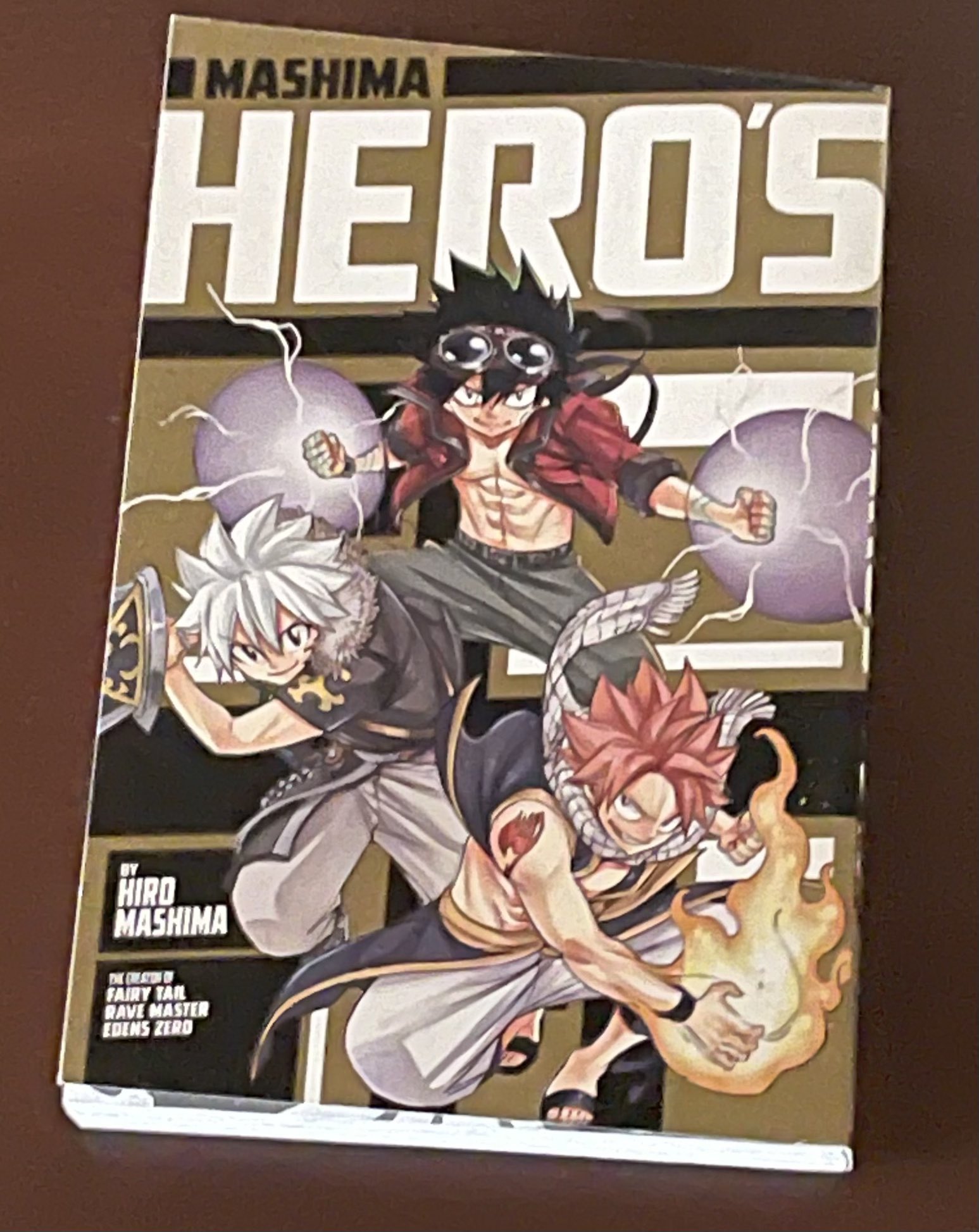 Luckychi7 على تويتر Picked Up Mashima S Hero S Crossover Manga The Plot Was Simple At Best But It Was A Lot Of Fun Seeing The Characters From Rave Master Fairy Tail Amp Edens