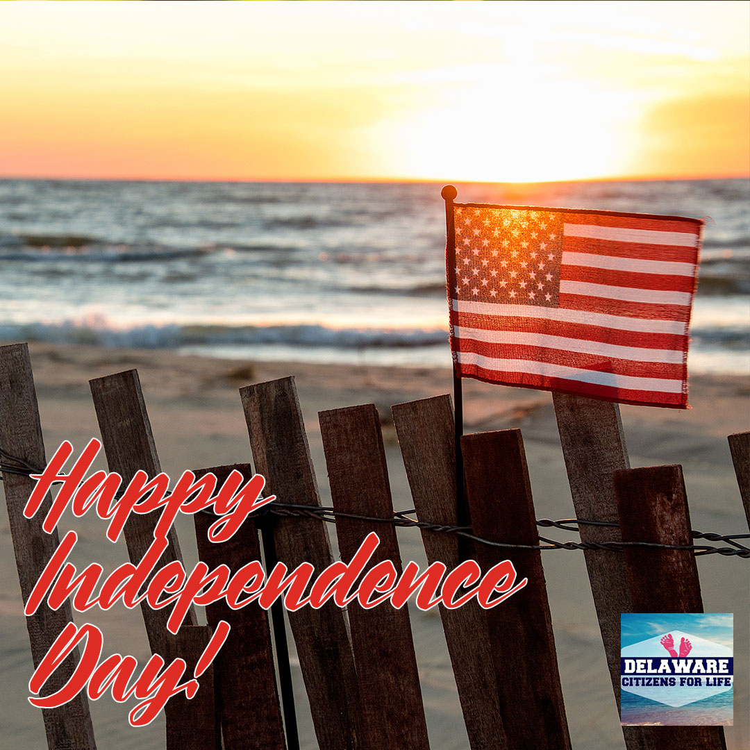 ProLifeDelaware's tweet image. "We hold these truths to be self-evident, that all men are created equal, that they are endowed by their Creator with certain unalienable Rights, that among these are LIFE, Liberty and the pursuit of Happiness..."