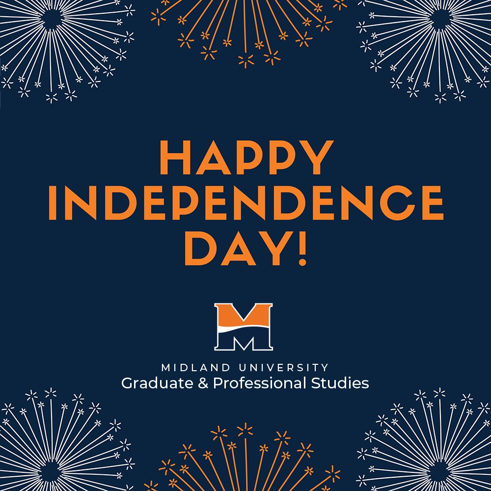 MidlandMBA's tweet photo. Happy Independence Day! https://t.co/80hfzwzcg1