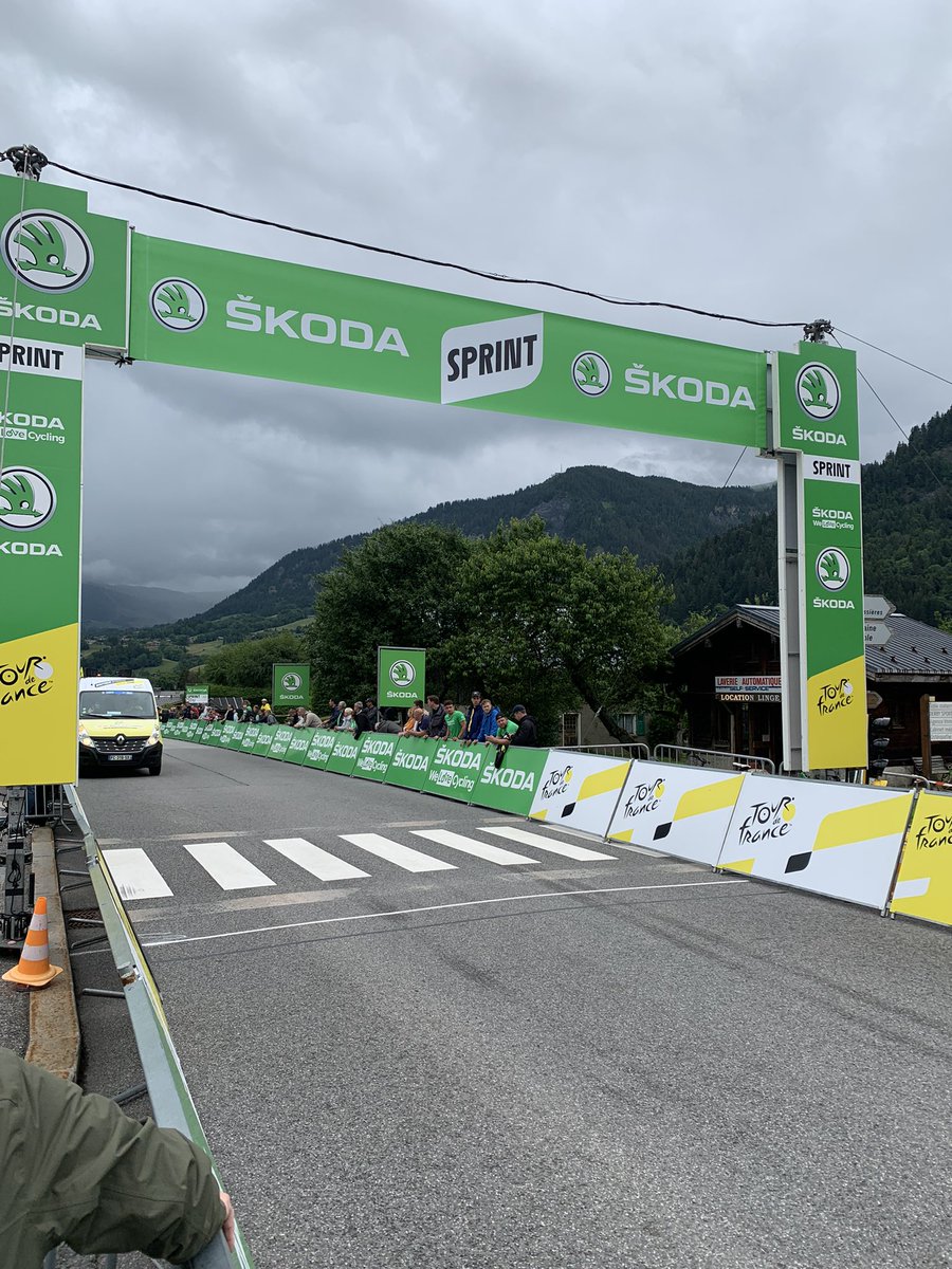 StuartTrott's tweet image. Awesome day at the sprint section of stage 9 at the 2021 Tour de France.