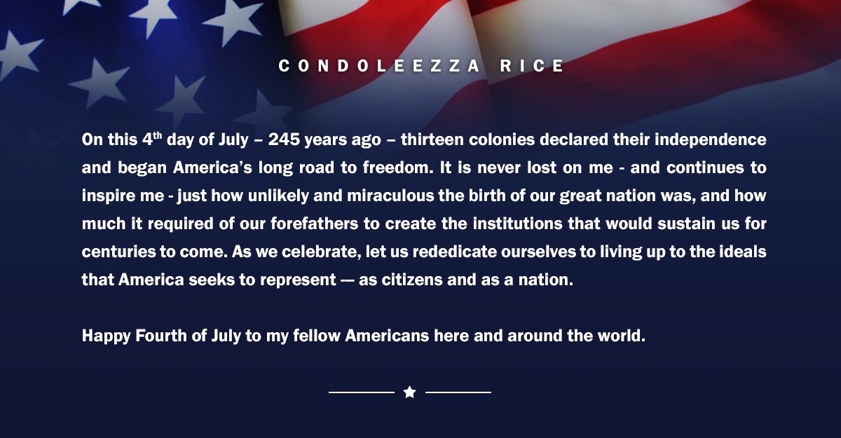 Condoleezza Rice at a charity event