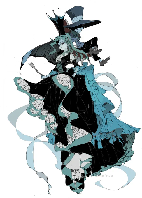 深海での装い 