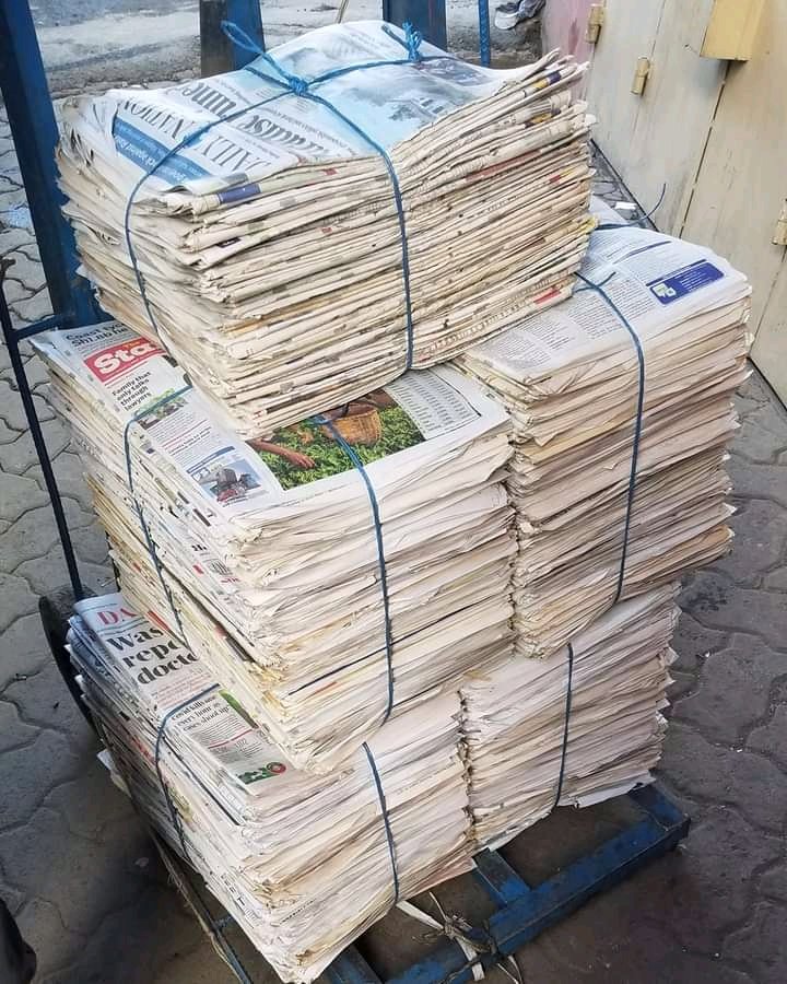 doubleprecycle's tweet photo. ❇️ We buy old newspapers &amp; office waste papers 
💰50 Bob per KG
. We can organize pick up
☎️Call 0707522287
➖➖➖➖➖➖➖➖➖➖➖
Peaky blinders o God Lupin Bishop https://t.co/Ww8CZEUnOL
