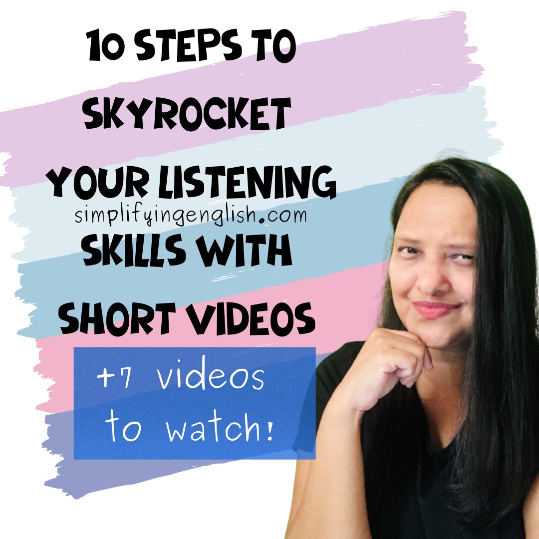 worldwidewindow's tweet photo. 10 Steps to Skyrocket🚀 your #ListeningSkills with short videos #ESL #LearnEnglish https://t.co/HUilfXAcFD https://t.co/q5qPnbFdT1