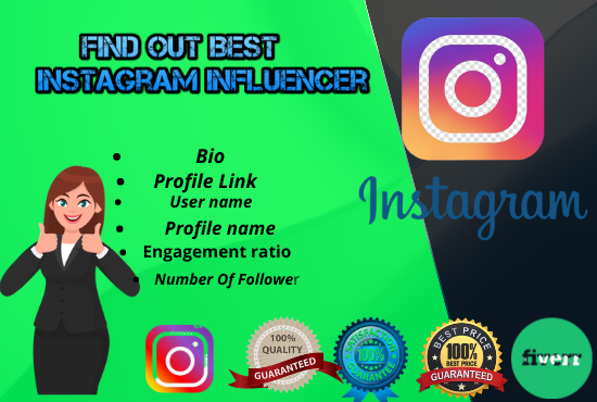 TechiqI's tweet image. 🙂Find out best instagram influencer for your business
👉grow organically
👉get follower
👉target audience
tinyurl.com/wpushe8s 
#instagram #instagramgrowth #instagrammarketing #instagramfollowers #Fiverr #fiverrgigpromotion #fiverrpromotion #fiverrbuyers #buyersagent