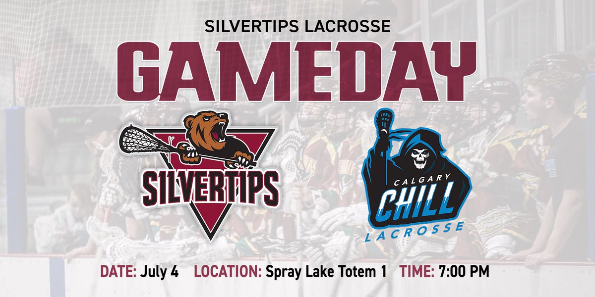 silvertipslax's tweet photo. Game day!!! Tips. Chill. It’s on!!!  7 pm at Spray Lake Totem 1 in Cochrane. No admission, but we are collecting non-perishable food items for @HelpingCochrane . #firemeup  #JM3 #JS9 #silvertipslaxfamily @Chill_WHAT @RMLaxL https://t.co/Kerj26SgAx