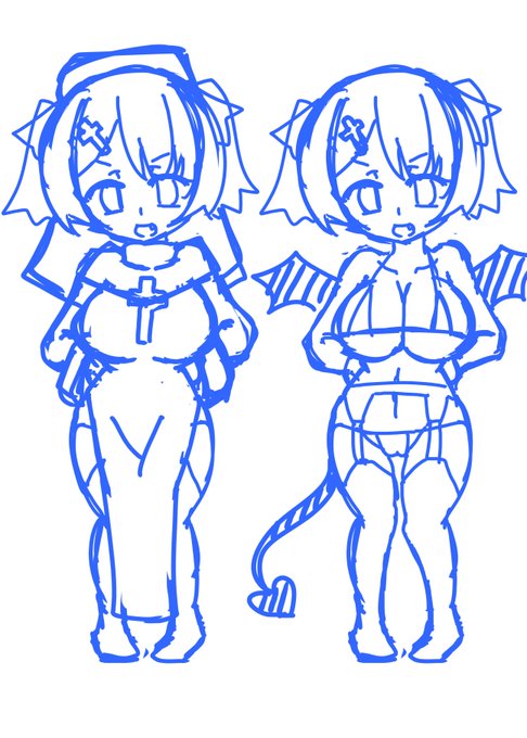 聖職者を志すサキュバスちゃんという仮オリキャラ
真面目で堅物なゆえに生意気
聖職者であるためえっちなことは自称苦手
しかし正体はサキュバスなので食欲(性欲)を抑えられず四苦八苦している
という設定でひとつ 