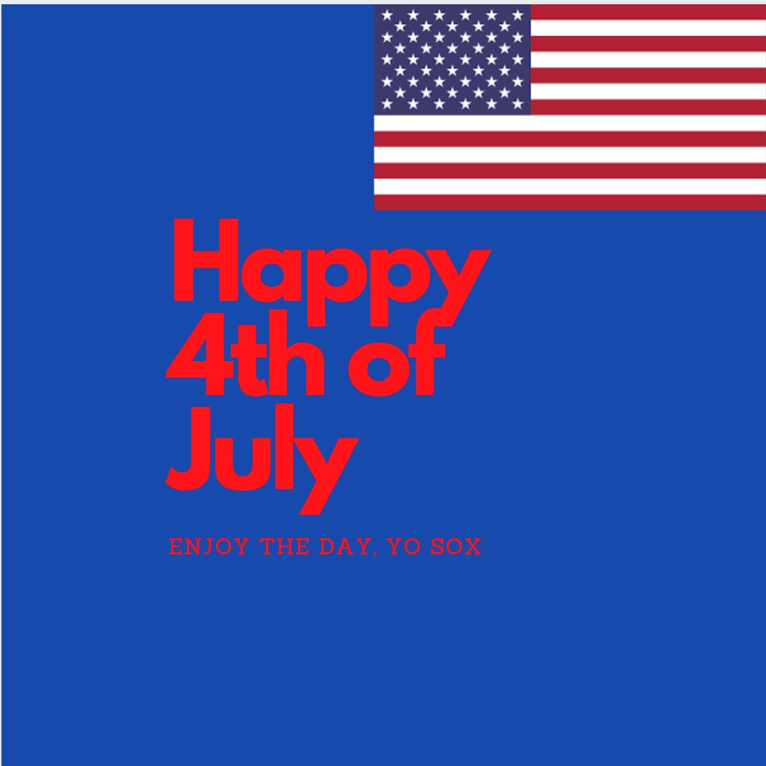 Happy 4th of July! #yosox
