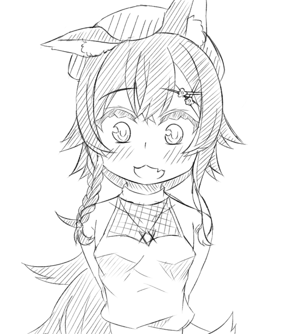 たまに描くとたのしい #みおーん絵 