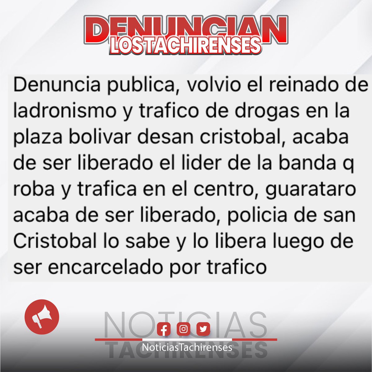 Noticias Tachirenses tweet media