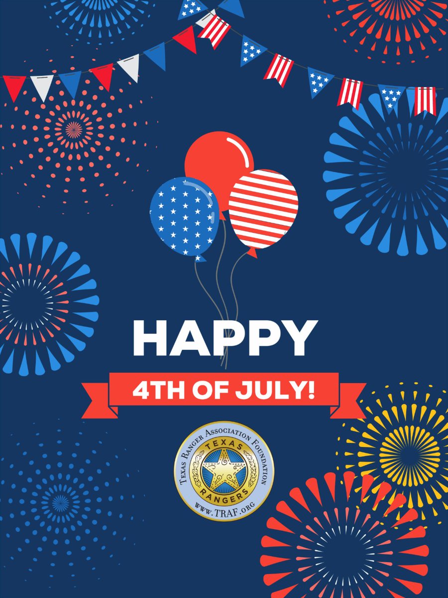 TX_Rangers1's tweet photo. Have a safe and Happy 4th of July! https://t.co/OhBEGZx15p