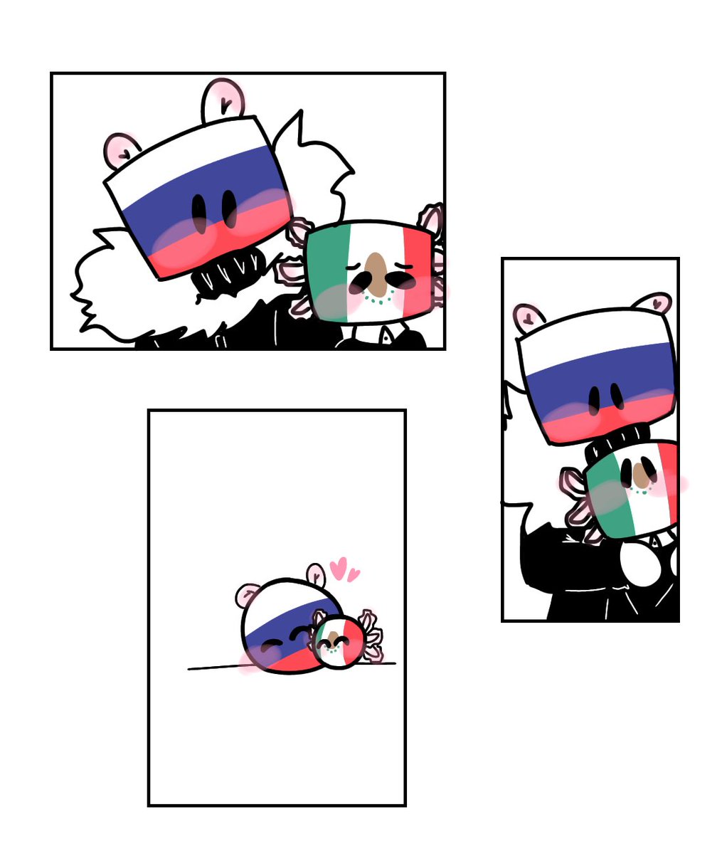 babs_reyes's tweet photo. #countryhumans (◍•ᴗ•◍)❤🇷🇺
#countryhumansrussia 
#countryhumansmexico 
#Draw https://t.co/h9zsWNUjLi