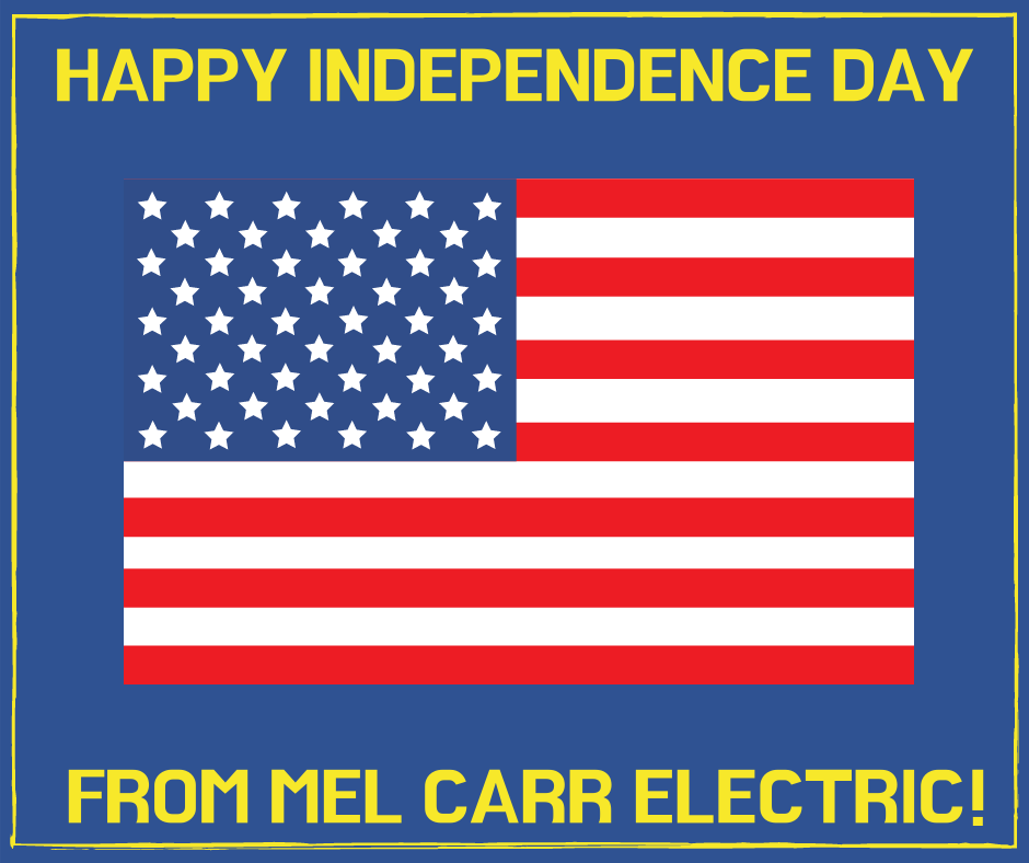 MelCarrElectric's tweet photo. Wishing you all a wonderful and safe #IndependenceDay! 🇺🇸 https://t.co/TkBvfEDoxu