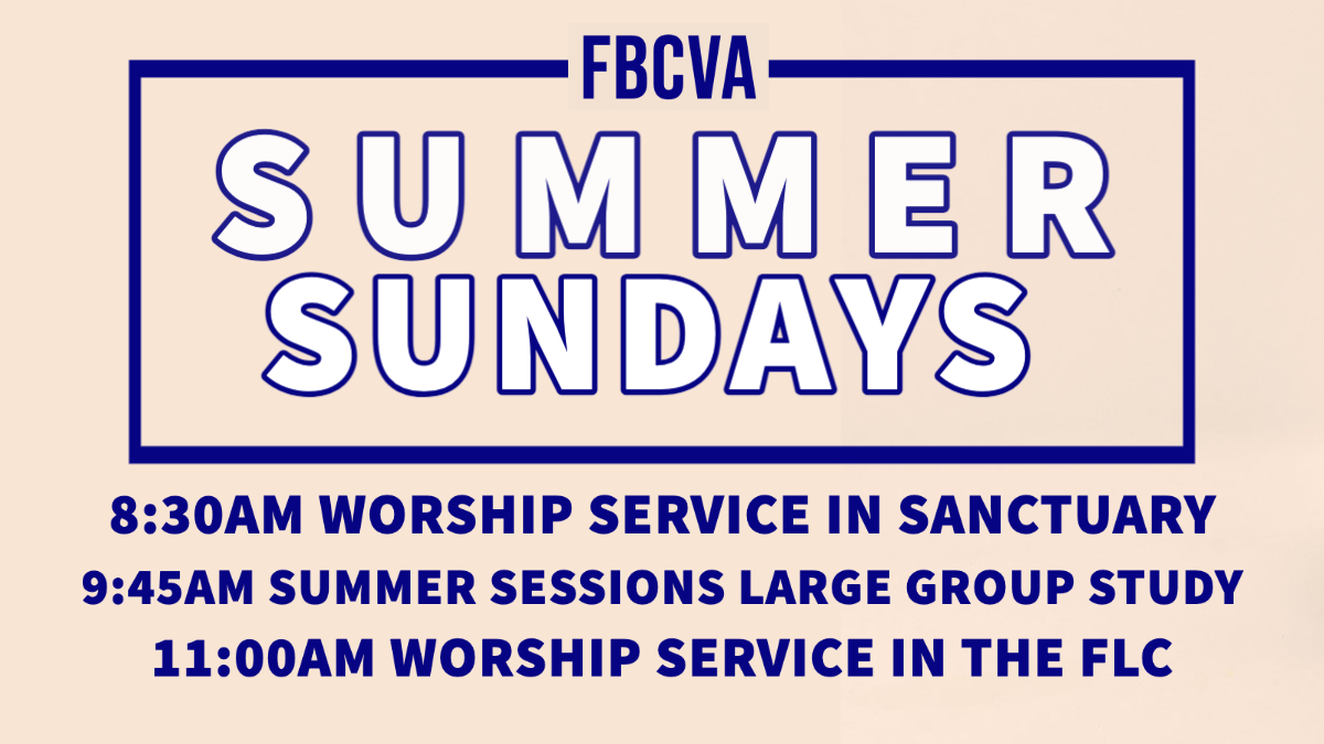 fbcvanalstyne's tweet photo. Worship with us, our schedule for today at FBCVA! https://t.co/7CBiYyBaVL https://t.co/Uj7wJm3hqX