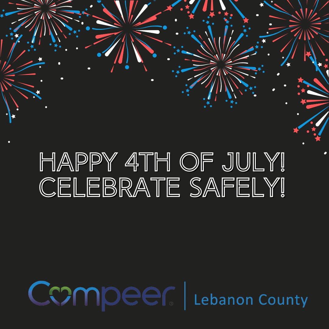 CompeerLeb's tweet image. We wish all of our Compeer friends a happy and safe 4th of July!